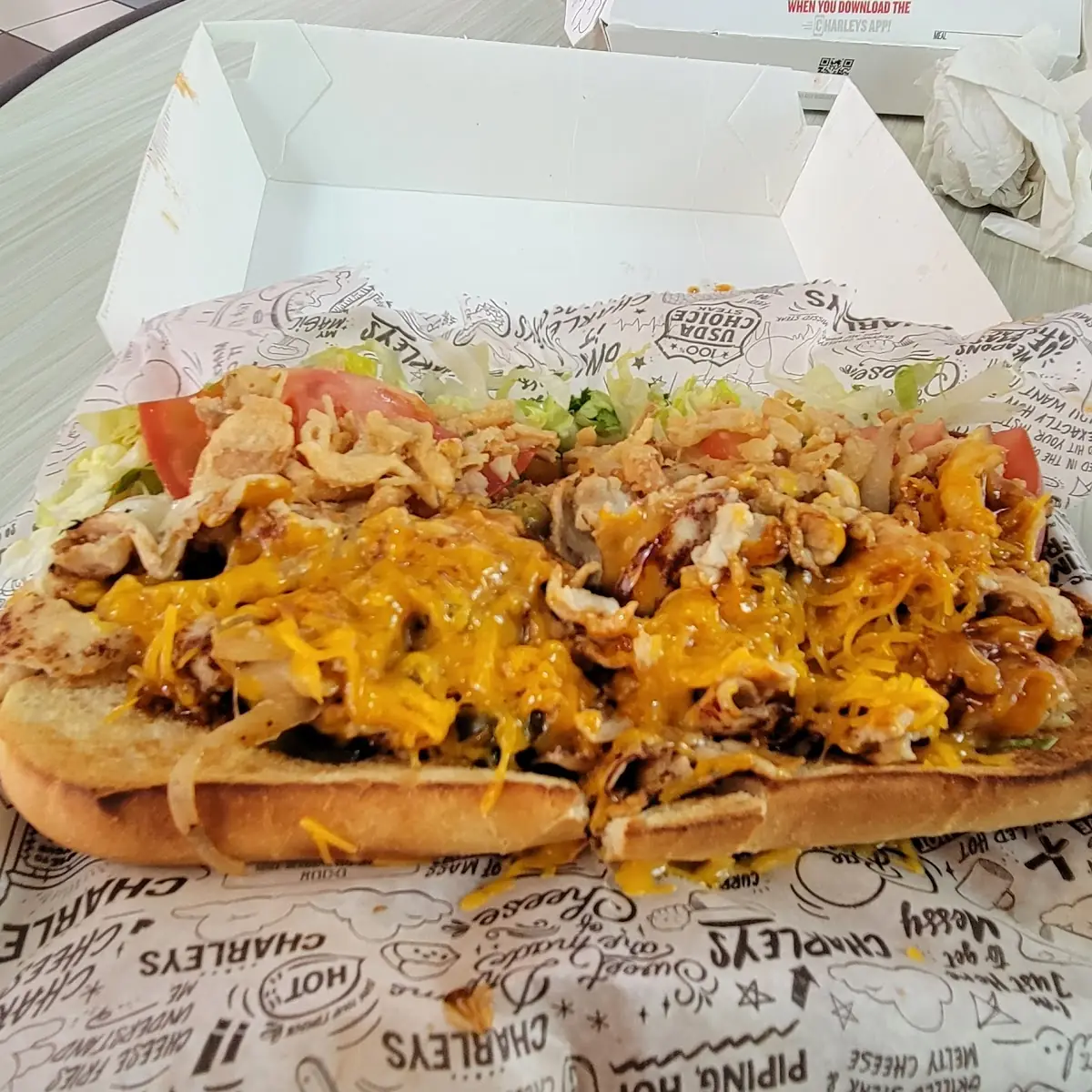 Bourbon Chicken Philly