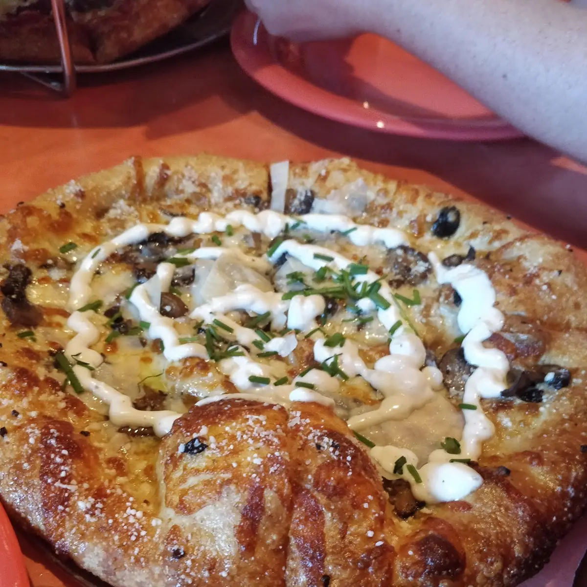 Holy Shiitake Mushroom Pizza