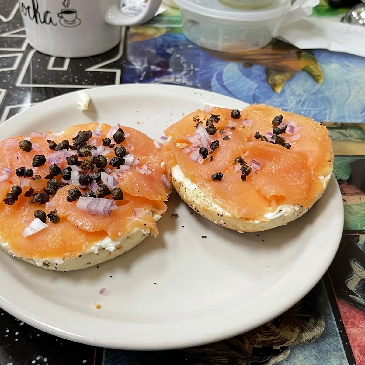 Smoked Salmon Bagel