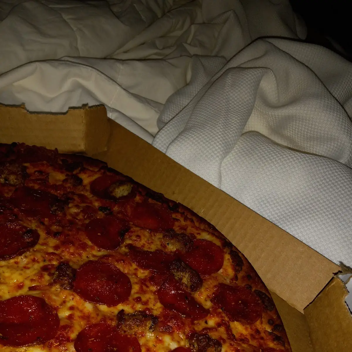 Not Cut Pizza