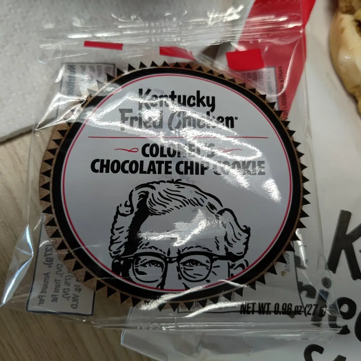 Soft Baked Chocolate Chip Cookie