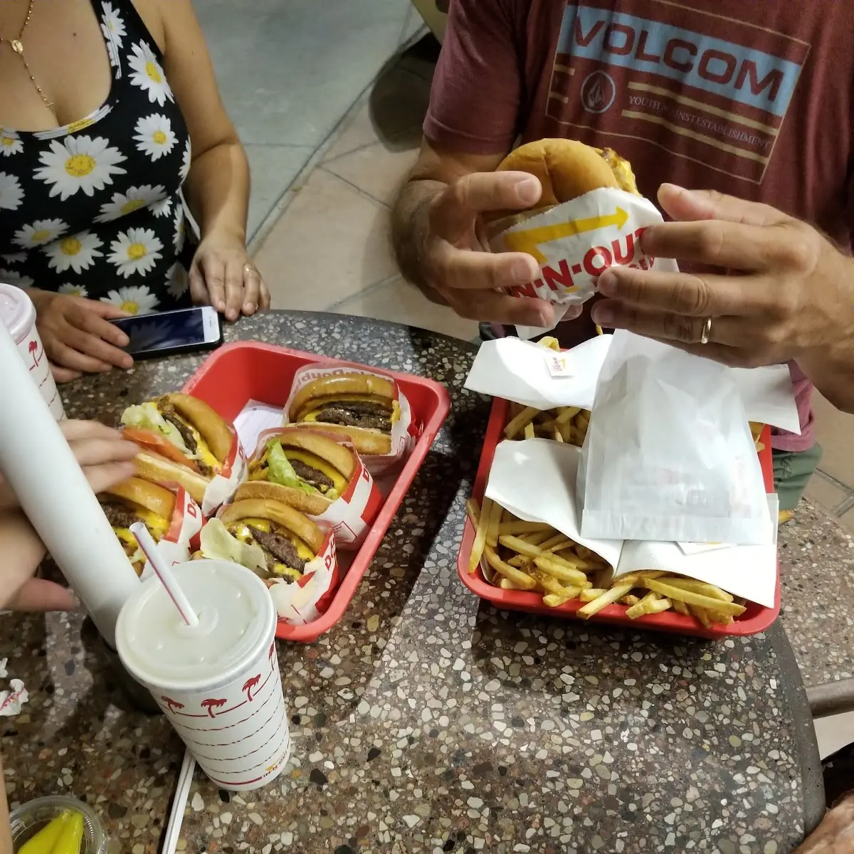 Double-Double Cheeseburger with Fries
