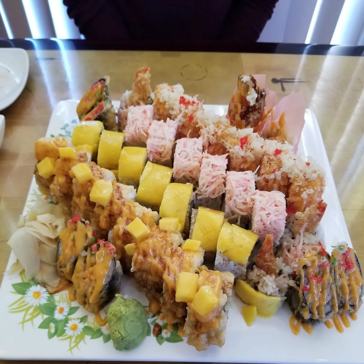 Volcano Roll Crazy Friday Roll Mango Roll New Hartford Roll Lobster Roll