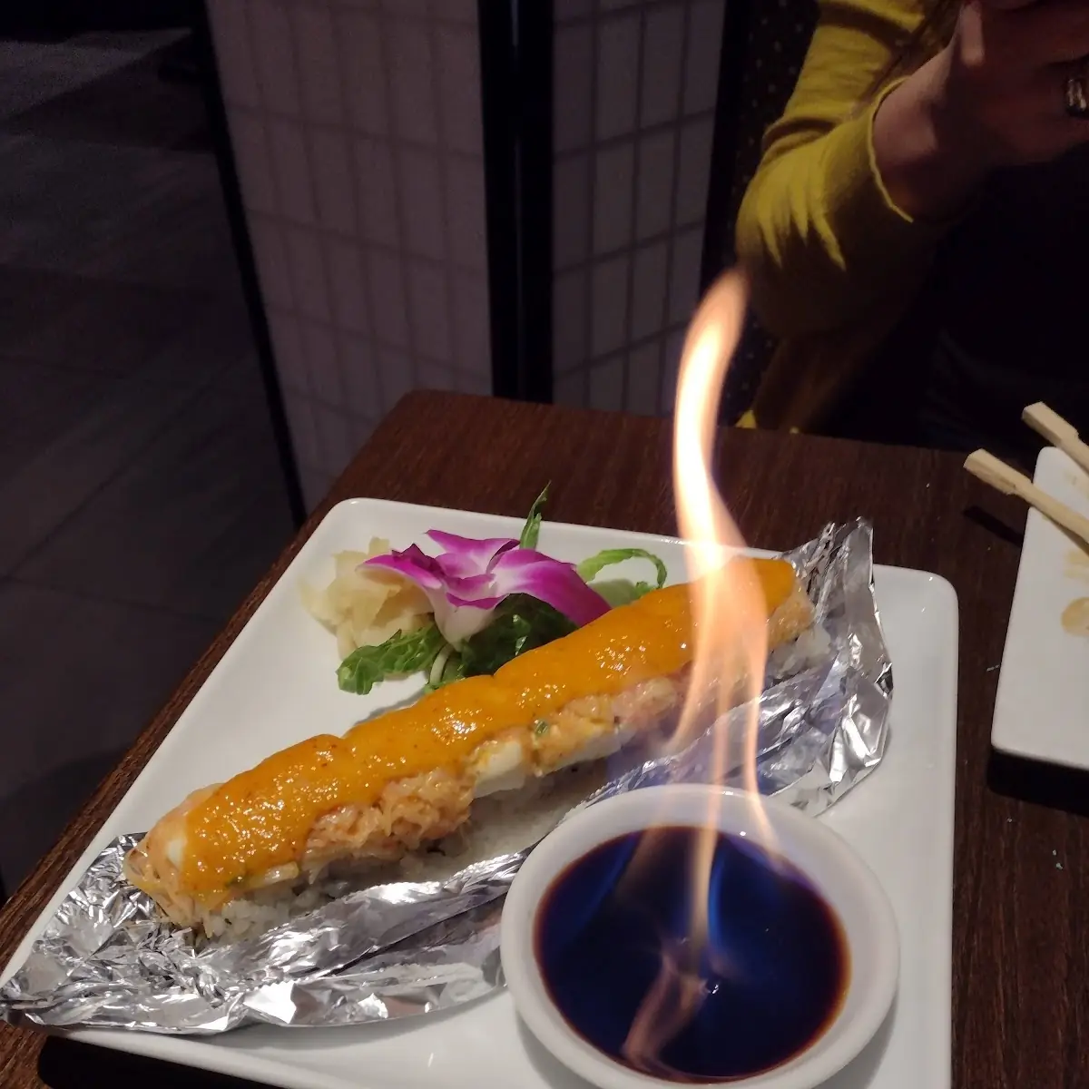 Flaming Dragon Roll