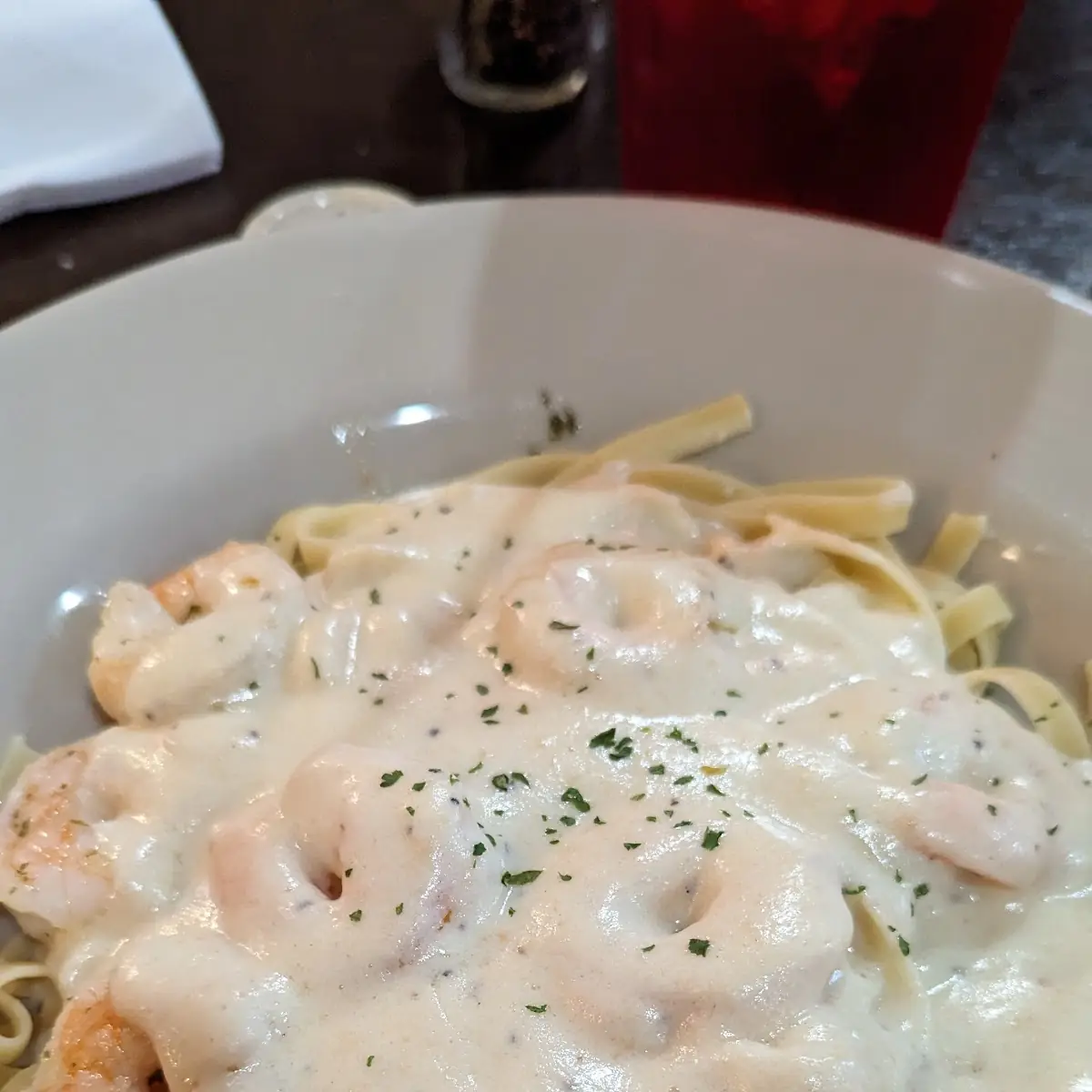 Shrimp Alfredo