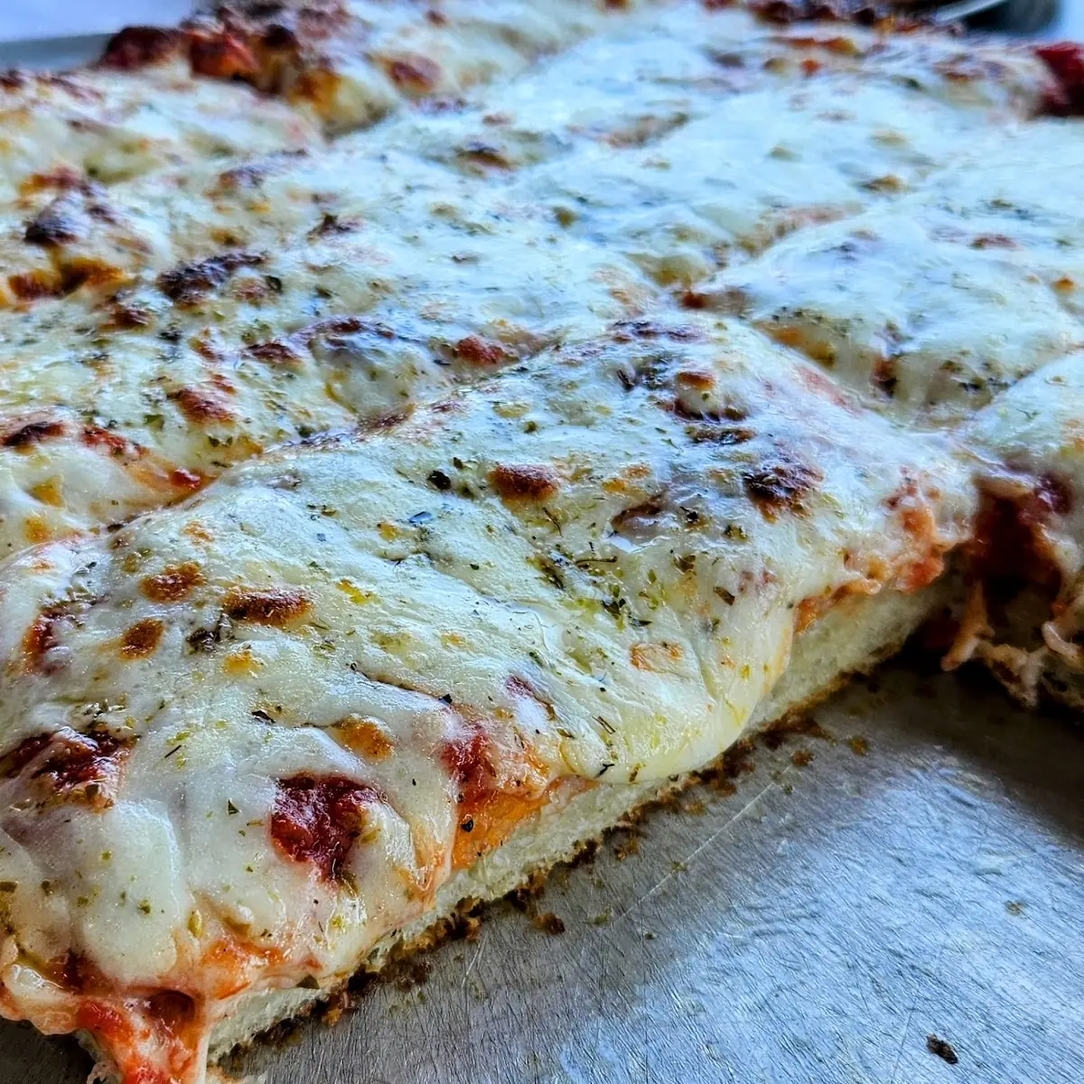 Sicilian Cheese Pizza