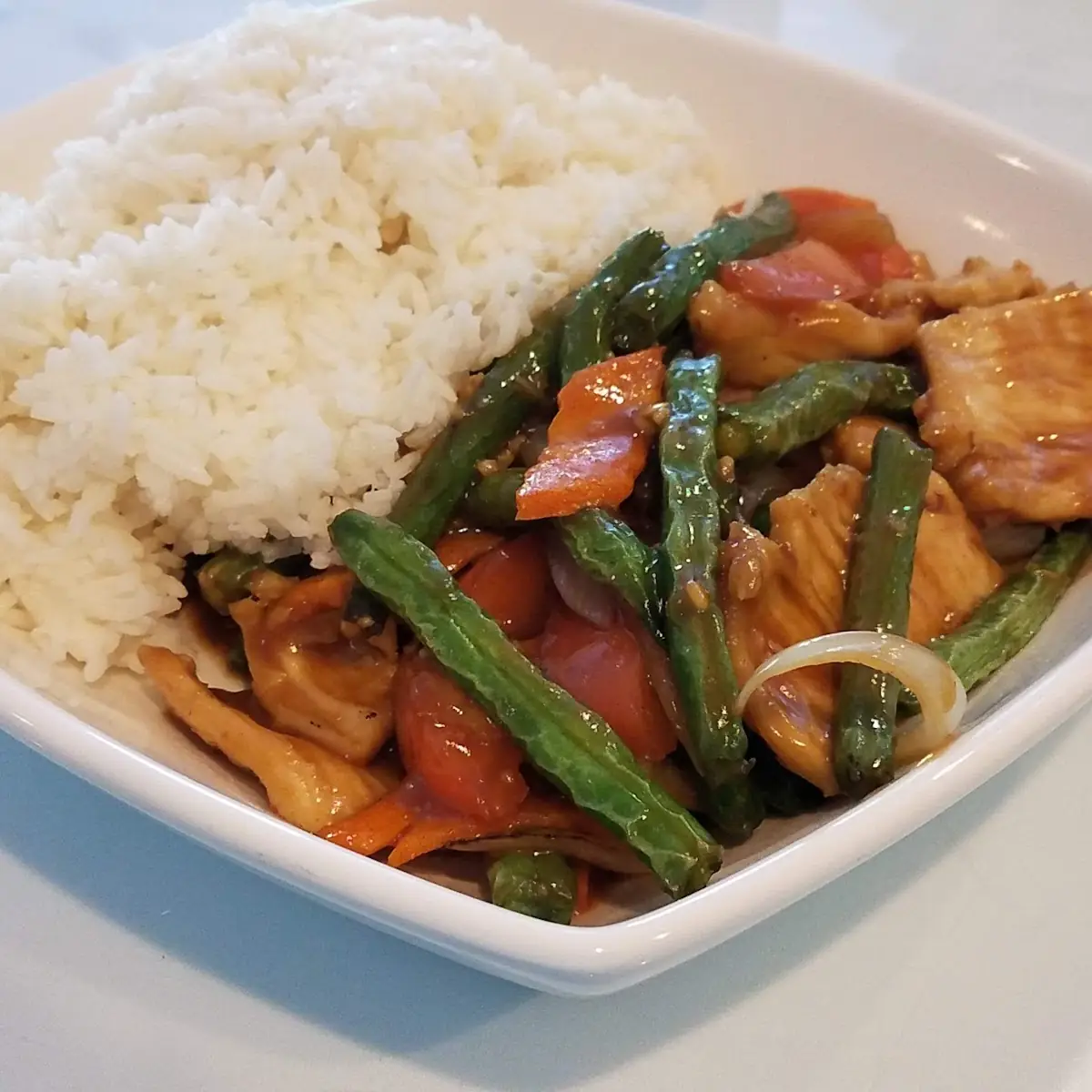 Chicken with Green Beans