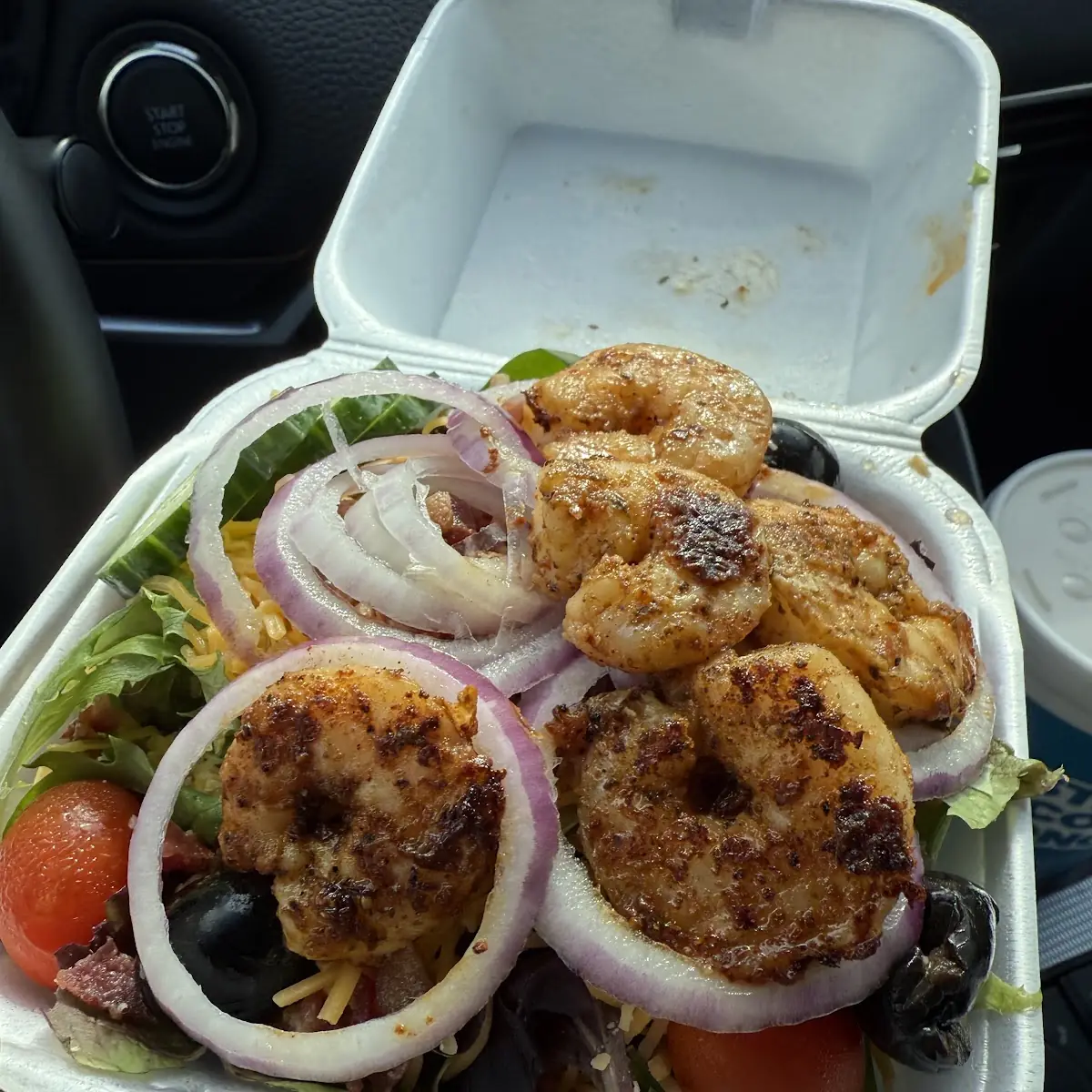 Grilled Shrimp Salad