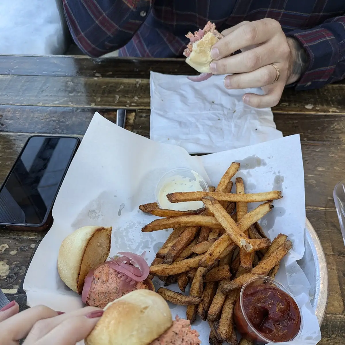 Smoked Salmon Sliders 3