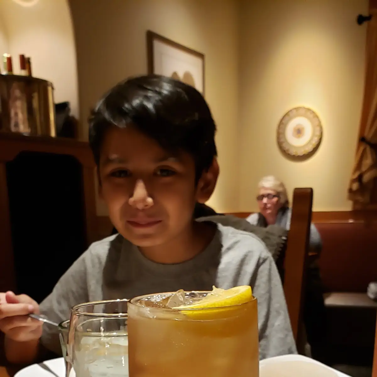 Mango-Passion Fruit Iced Tea
