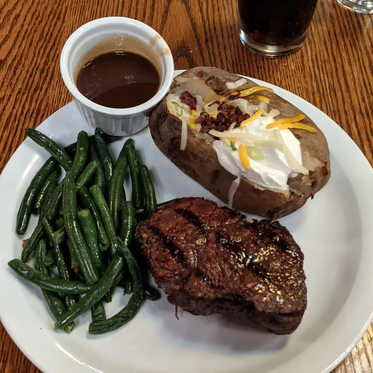 Ribeye Steak Dinner