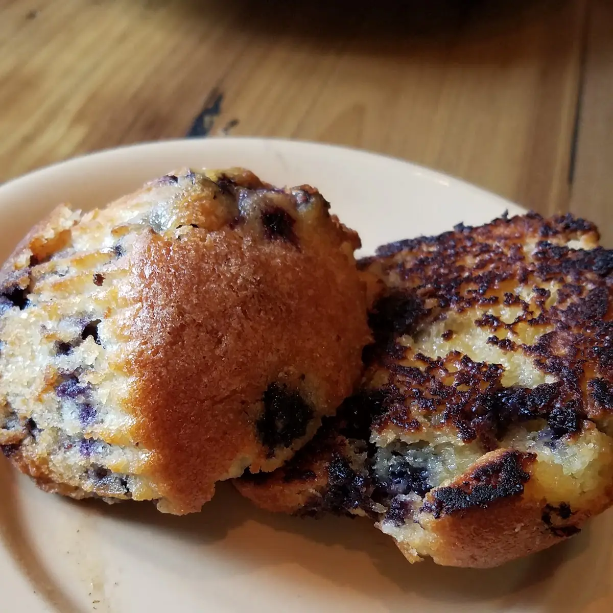 Grilled Blueberry Muffin