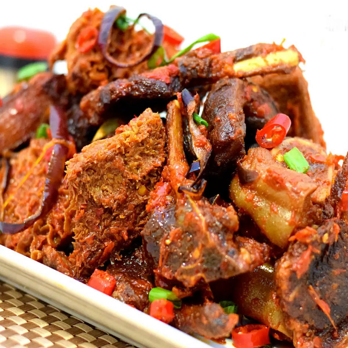 Assorted Meat in Stew Plate