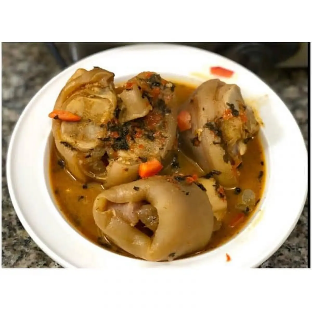 Cow Feet Soup