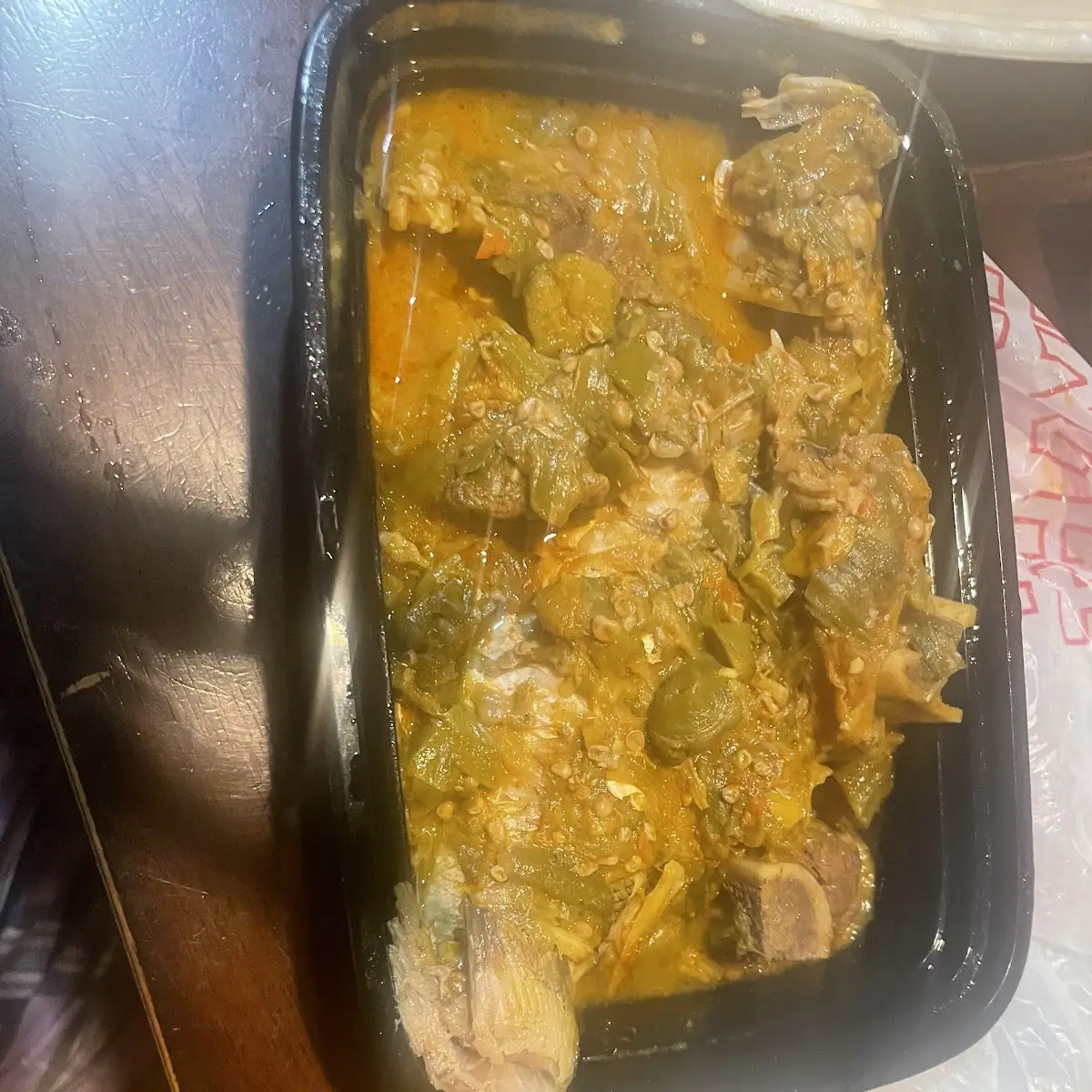 Ogbono Soup with Fufu