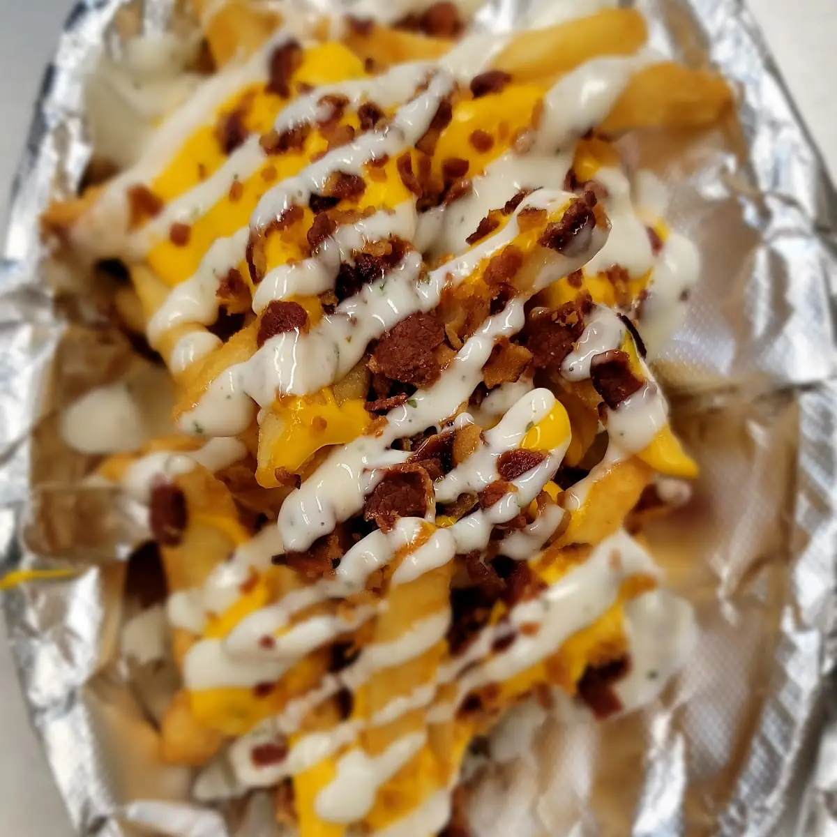 Cheesy Bacon Ranch Fries