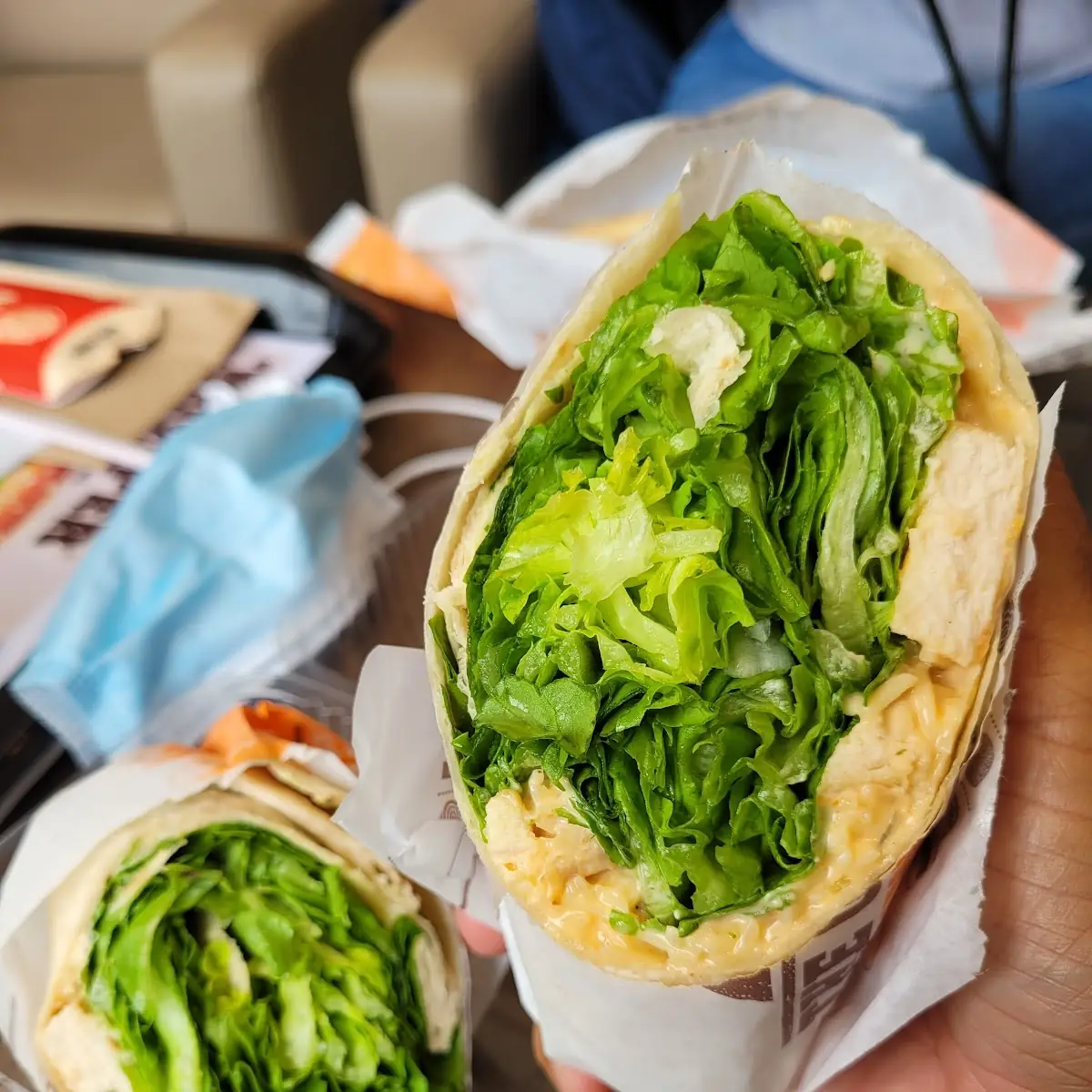 Salanova Chicken Caesar Wrap