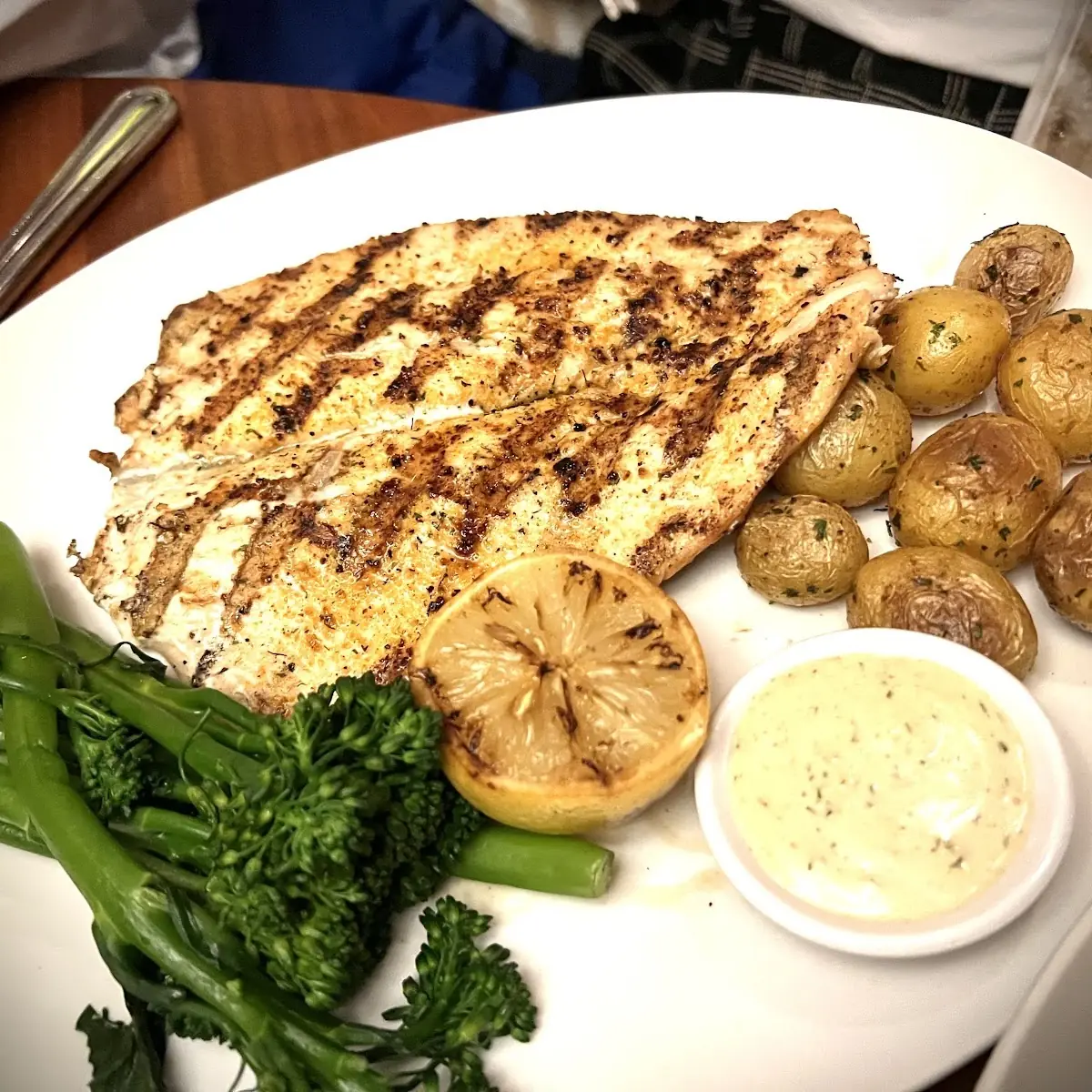 Wood-Grilled Boneless Rainbow Trout