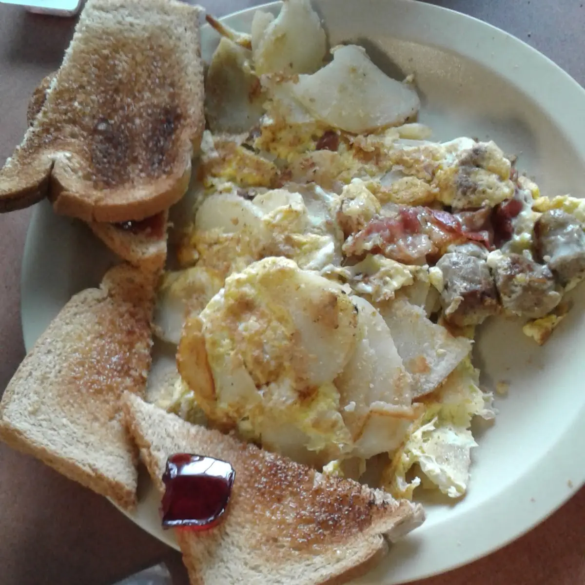 Scrapple Egg & Cheese
