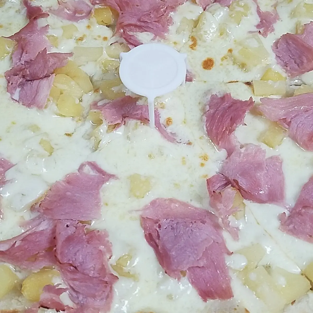 Hawaiian Pizza No Sauce