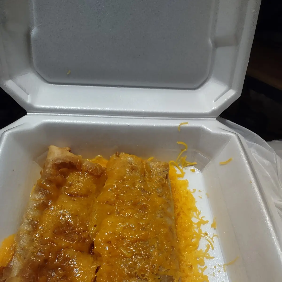 2 Crisp Bean Burritos