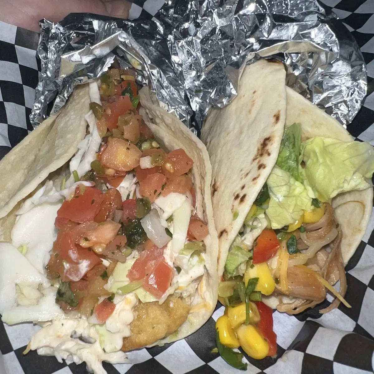 Fish Taco Pulled Pork Taco