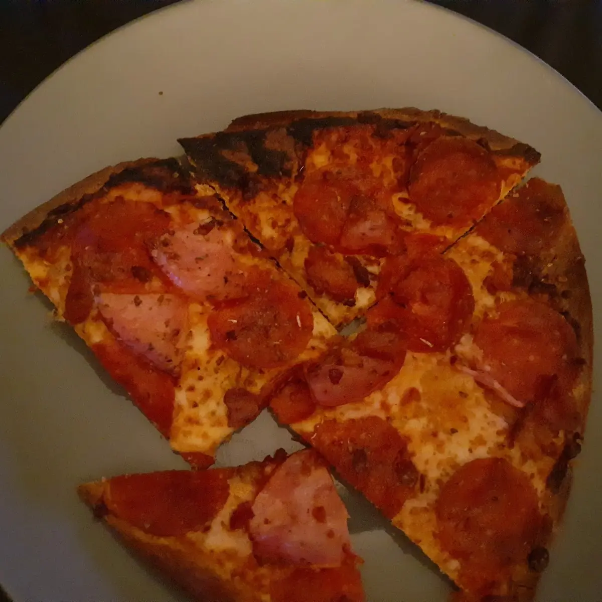 Burnt Pizza