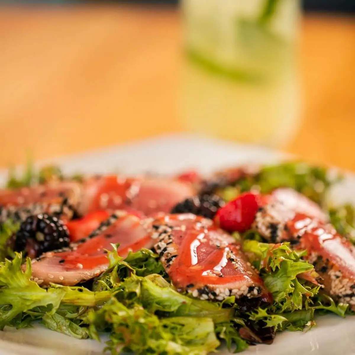 Seared Ahi Tuna Salad