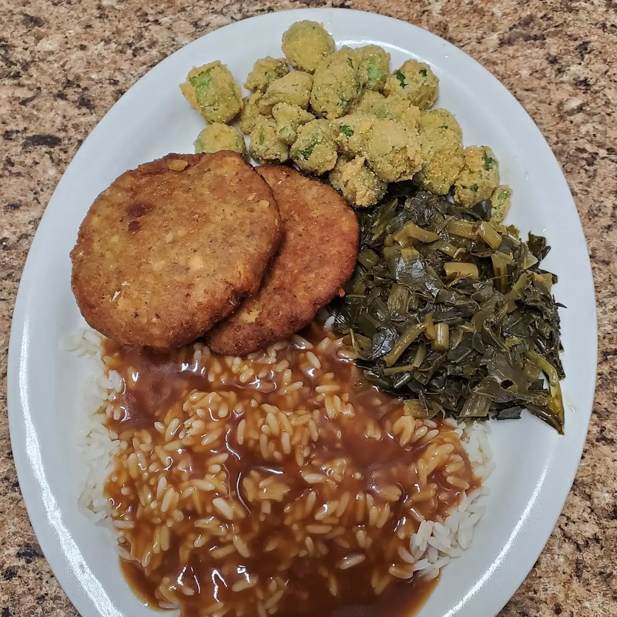 Salmon Pattie Meal