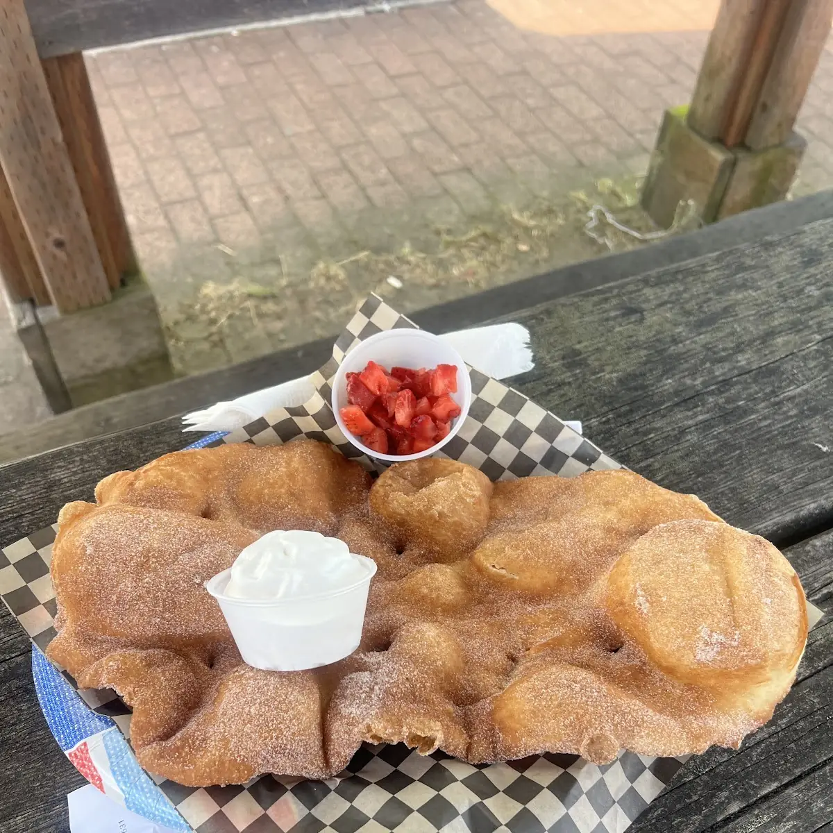 Pizza Corn Dogs Fries Elephant Ears