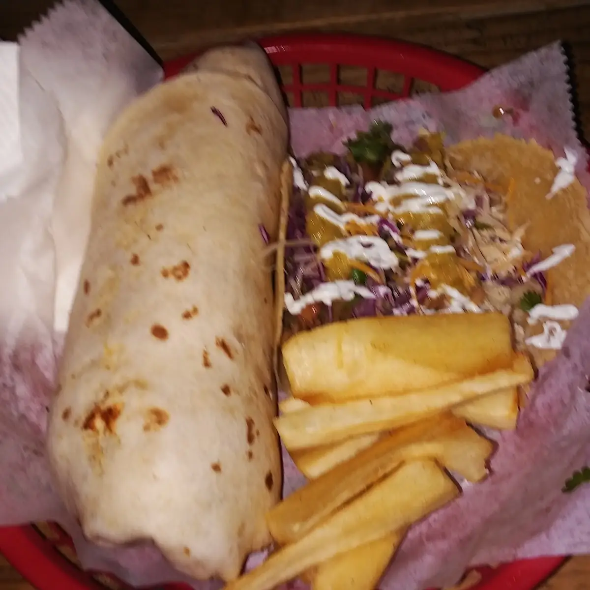 Carne Asada Burrito Dinner
