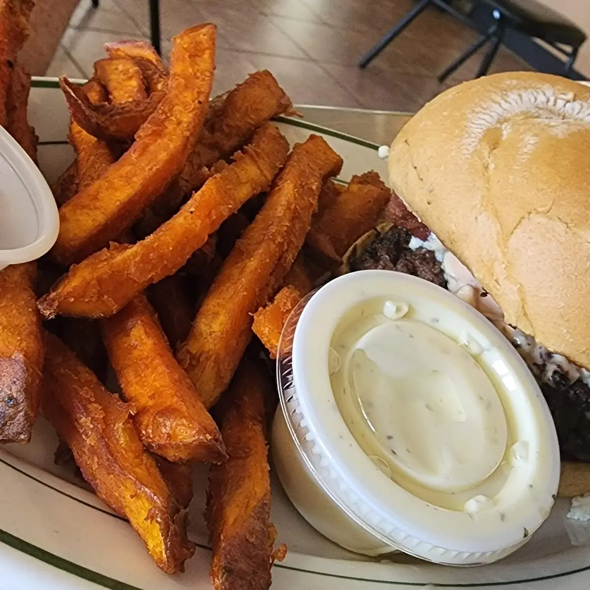Blue Cheese Burger