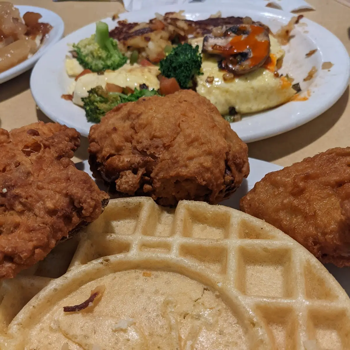 Chicken and Waffles