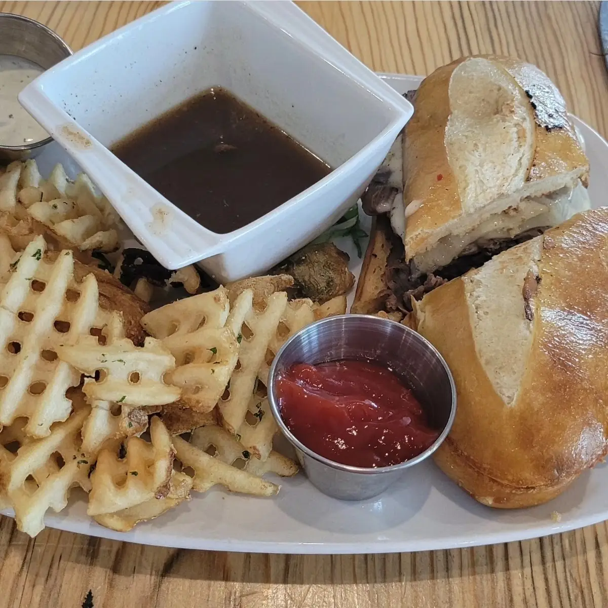 Bison Prime Rib French Dip