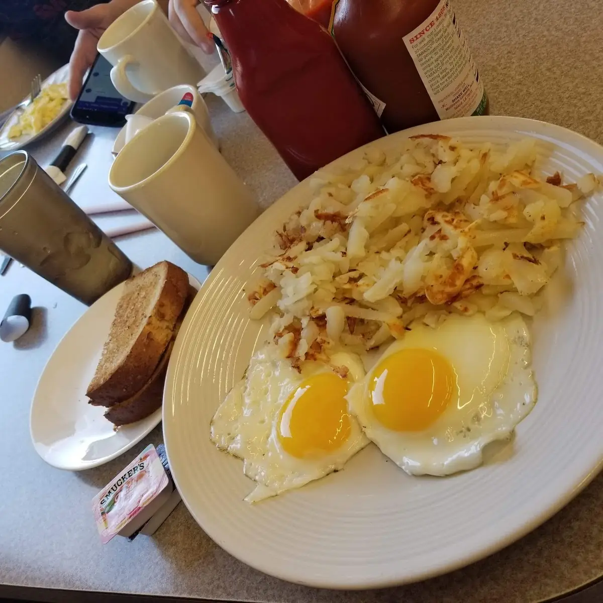 Eggs and Hash Browns