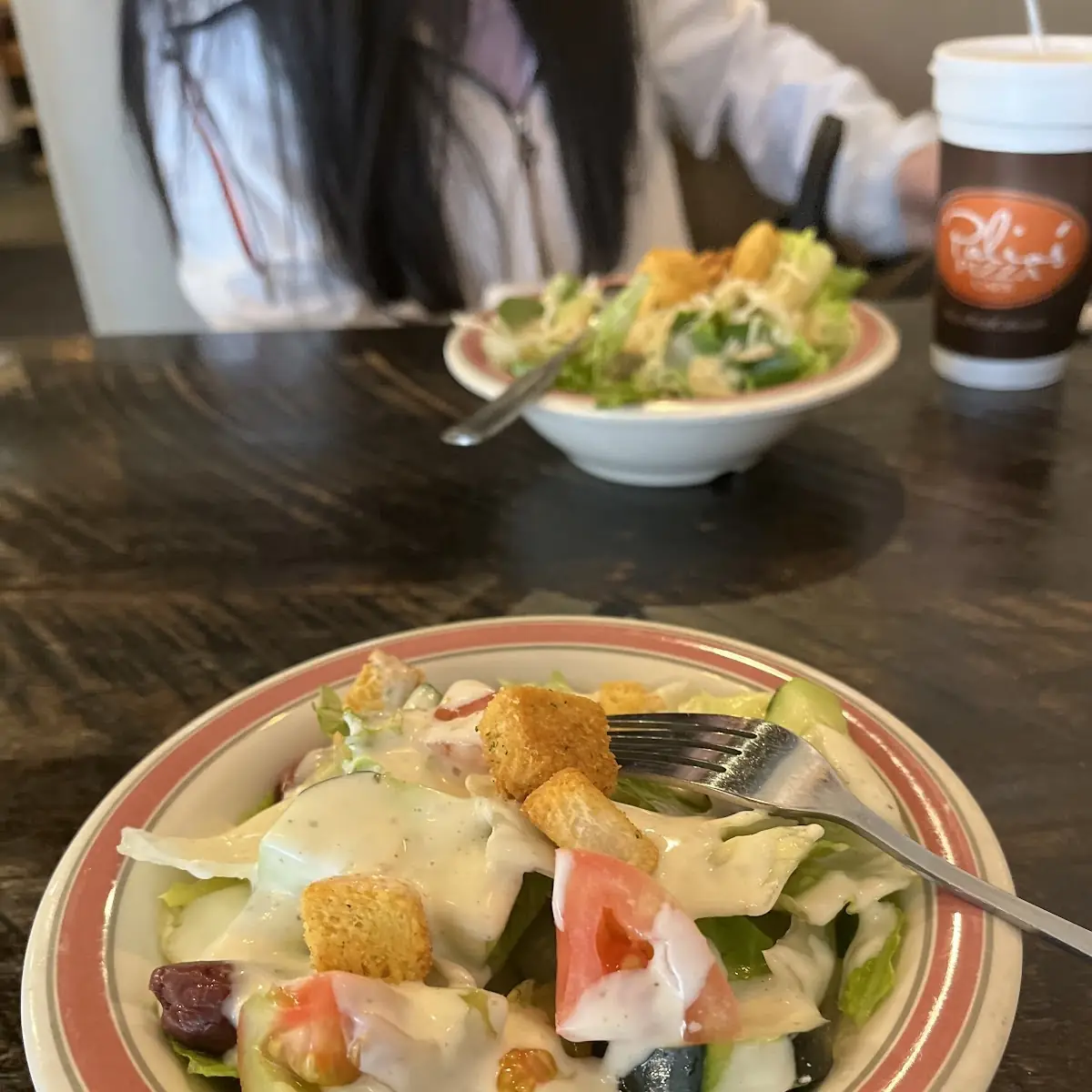 House Salad with Ranch Dressing