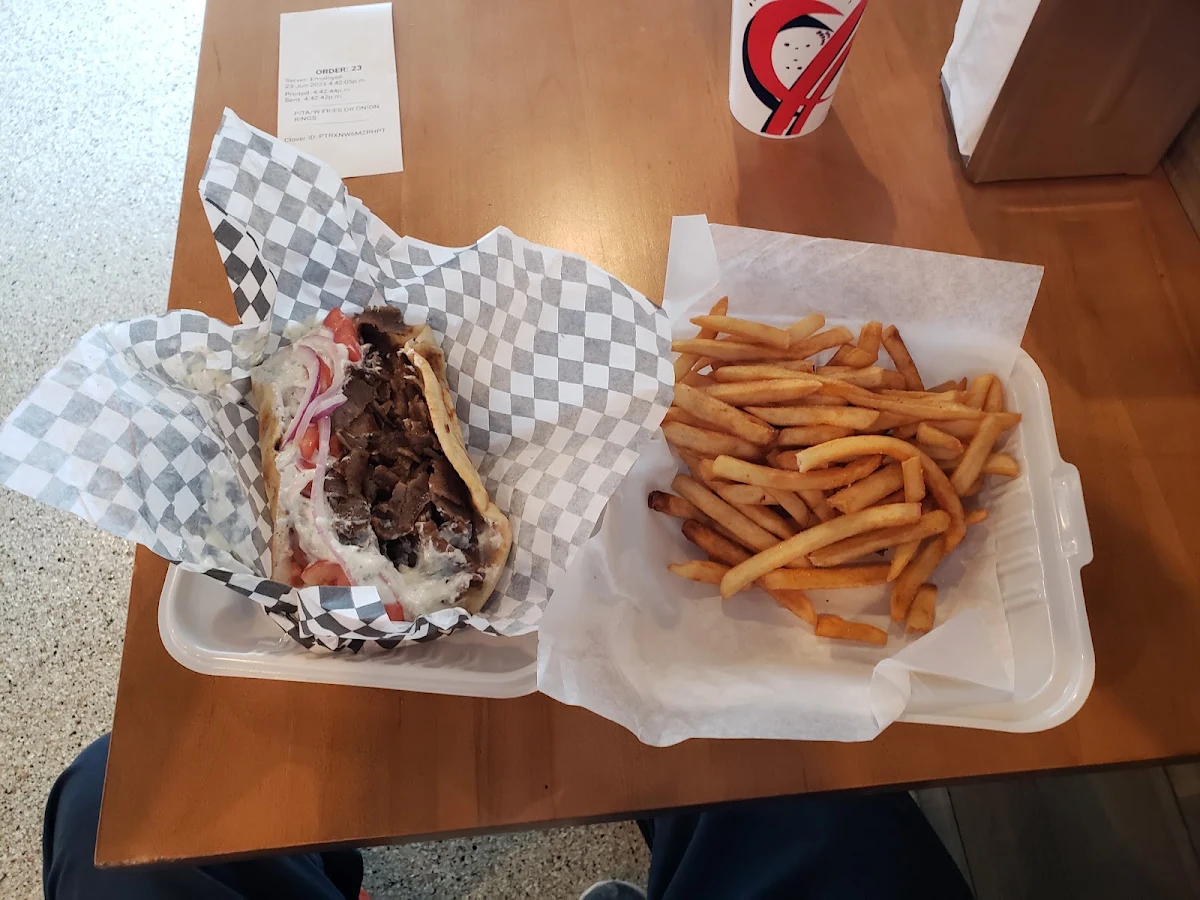 Gyro French Fries Side