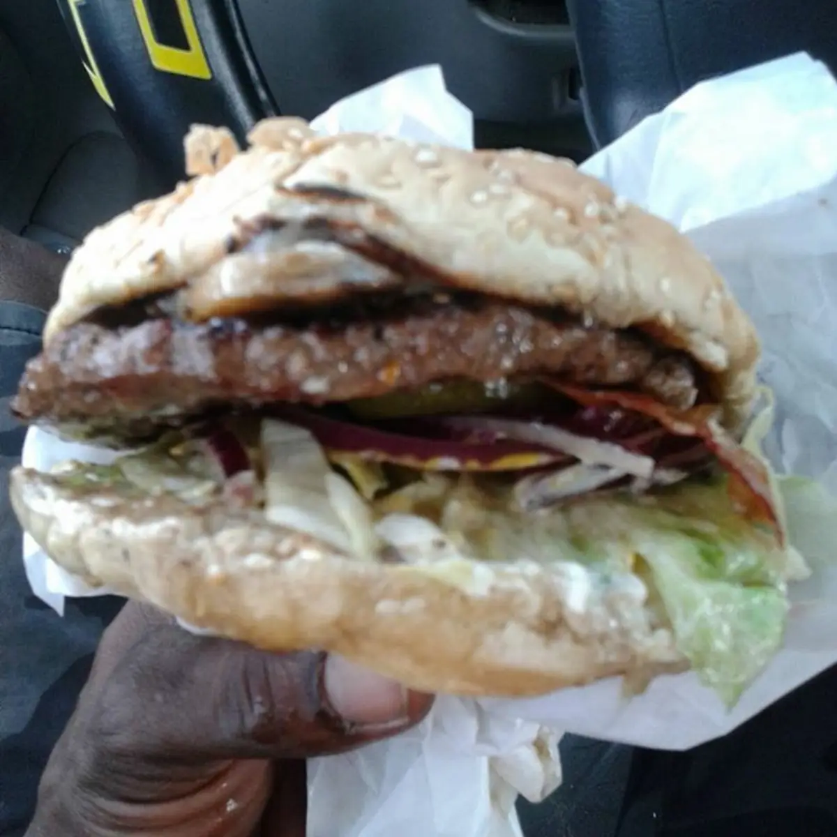 Bacon N Mushroom Burger