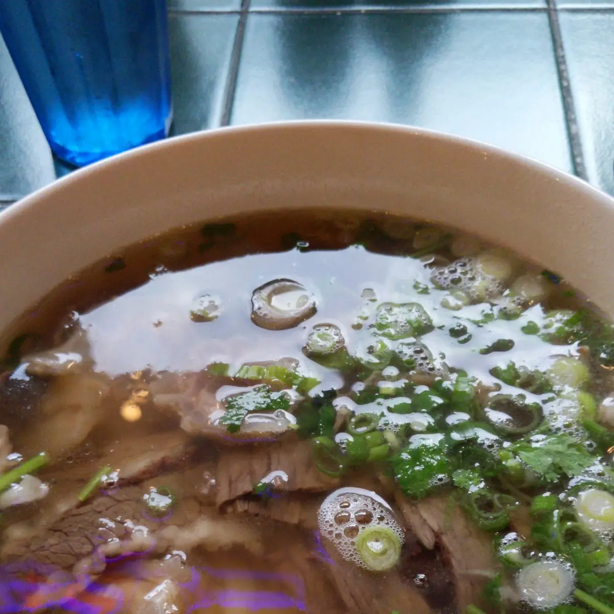 Brisket and Tendon Pho