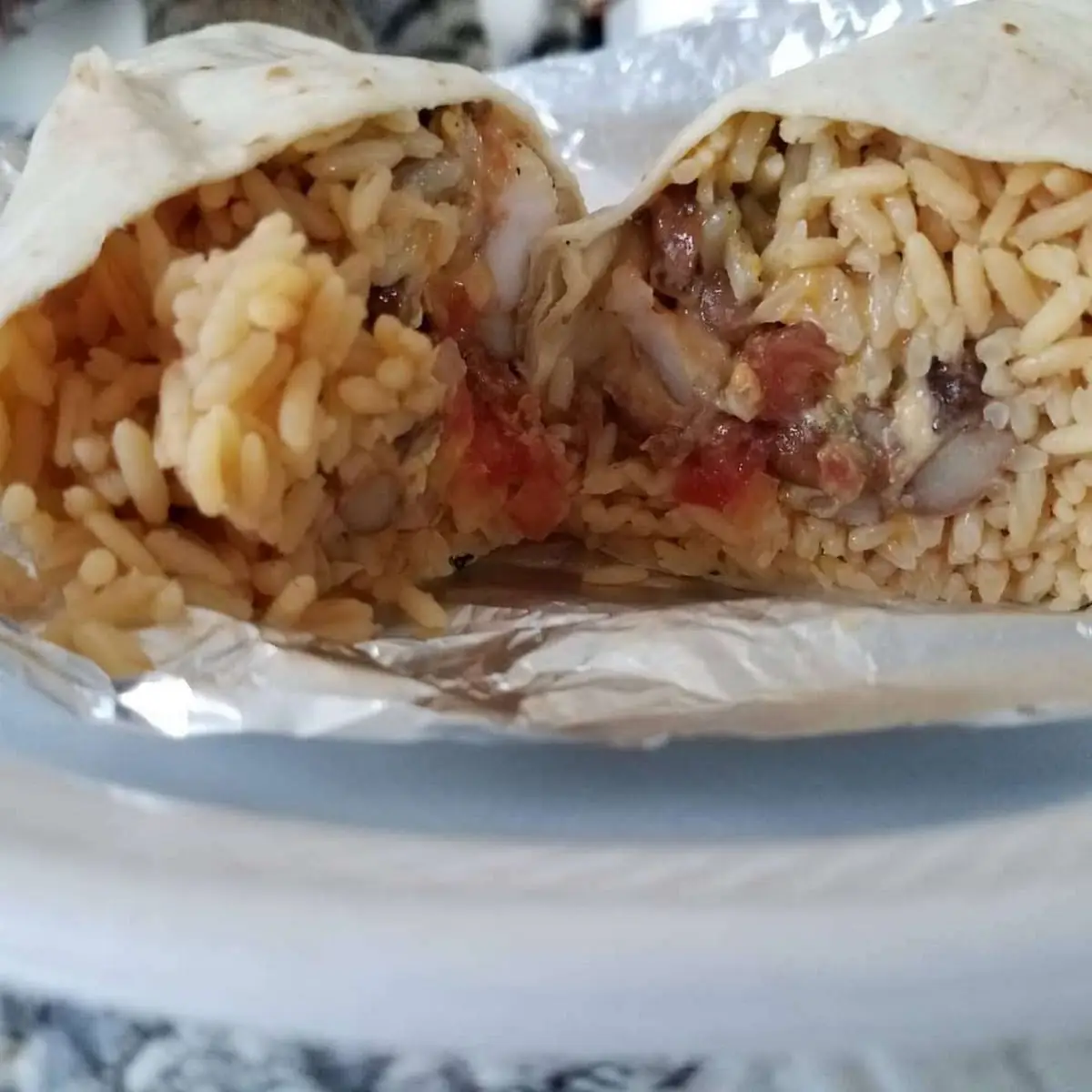 Steak and Shrimp Burrito Grande