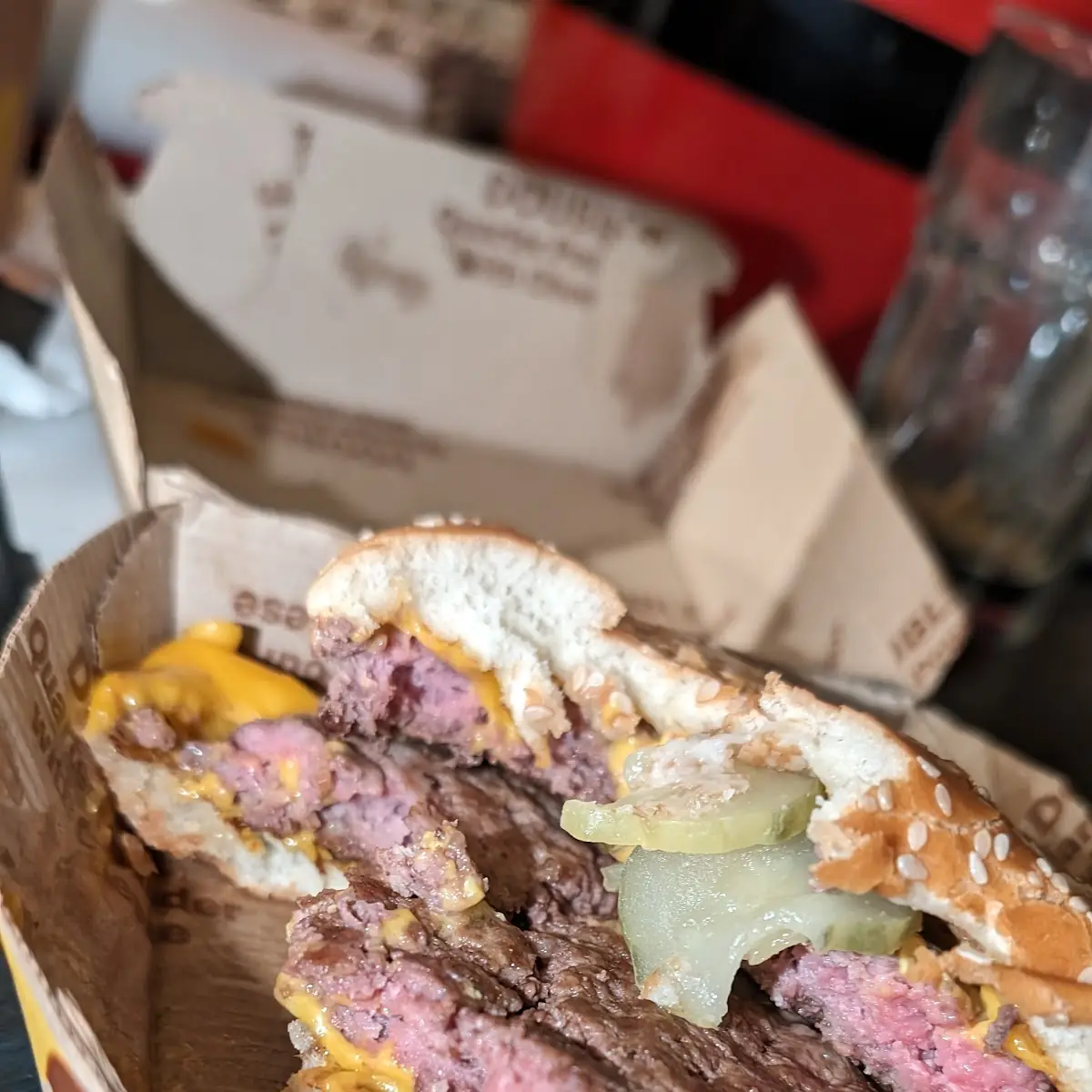 The Raw Double Quarter Pounder