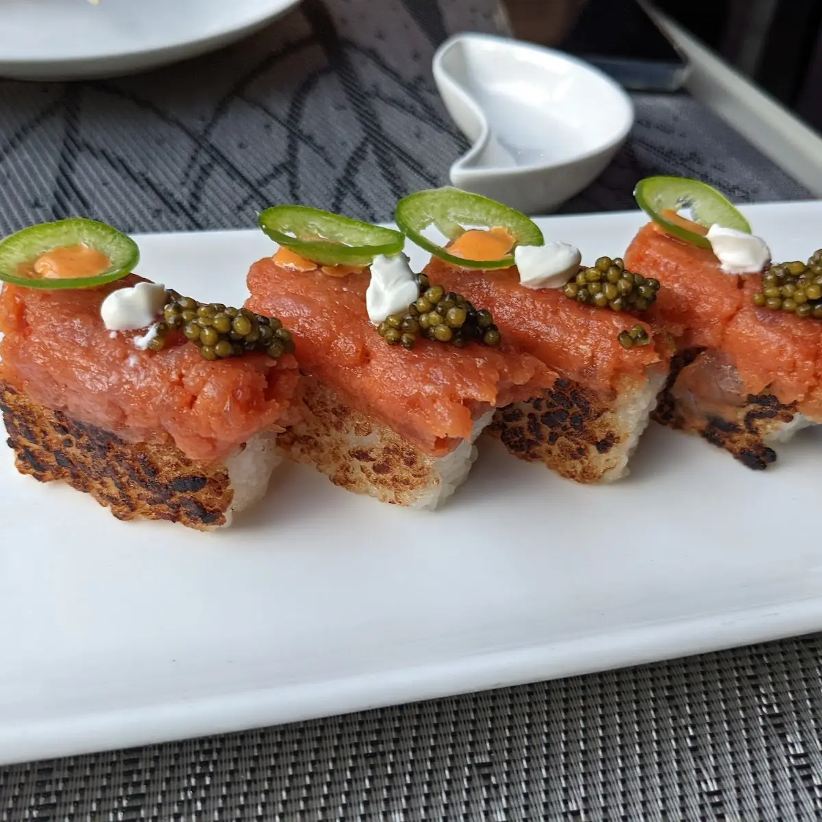 Salmon Tapas