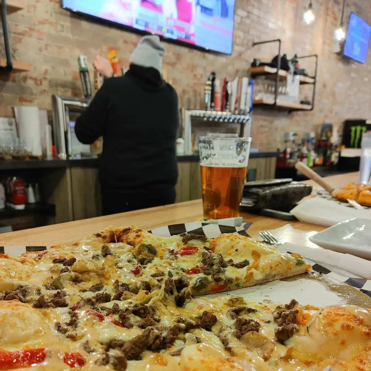 Cheese Steak Pizza