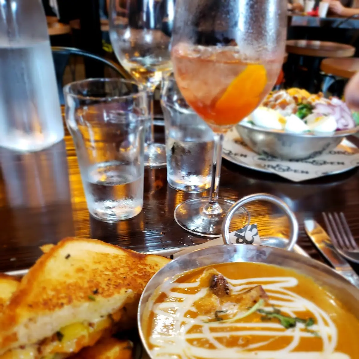 Grilled Cheese and Tomato Soup