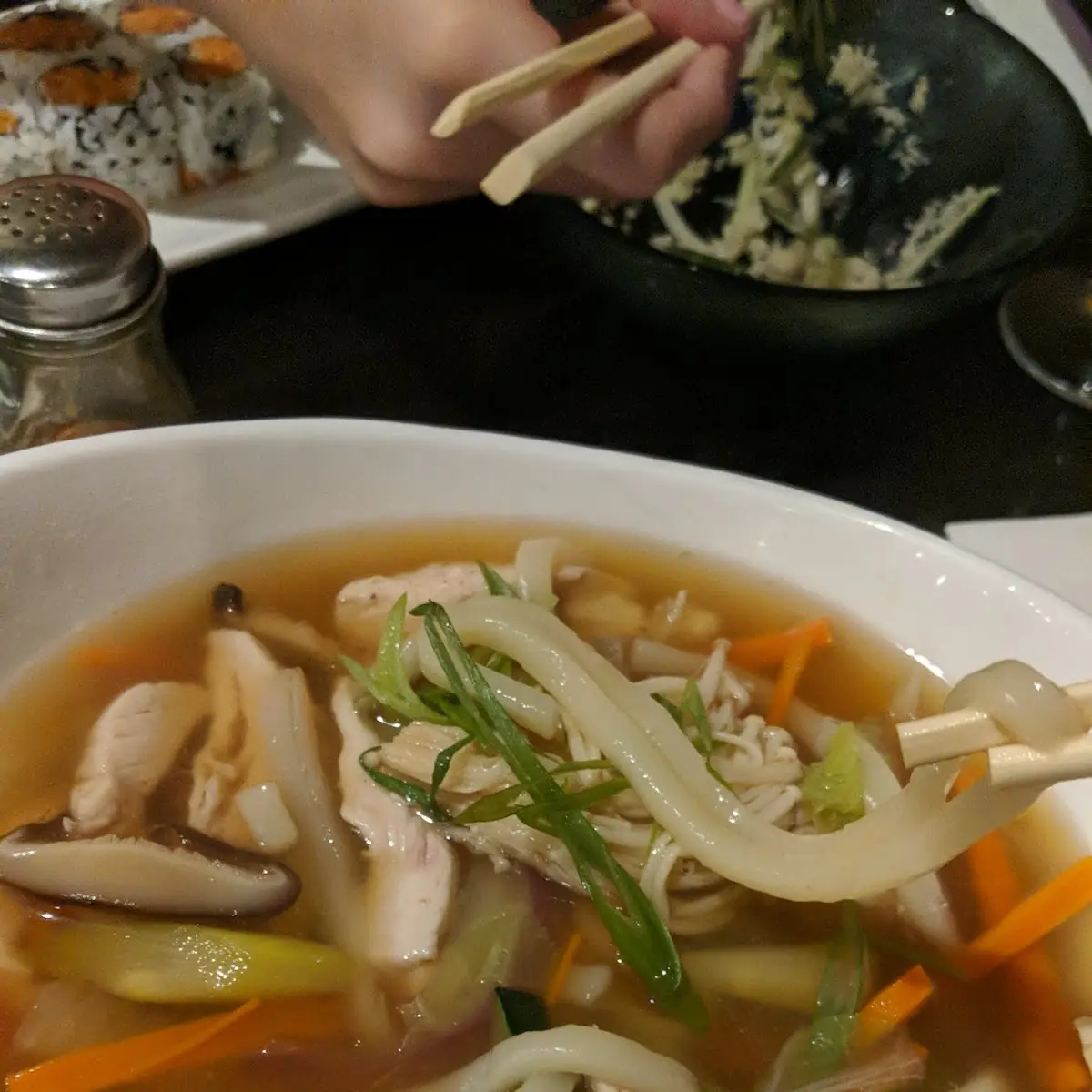 Chicken Udon Noodle Soup