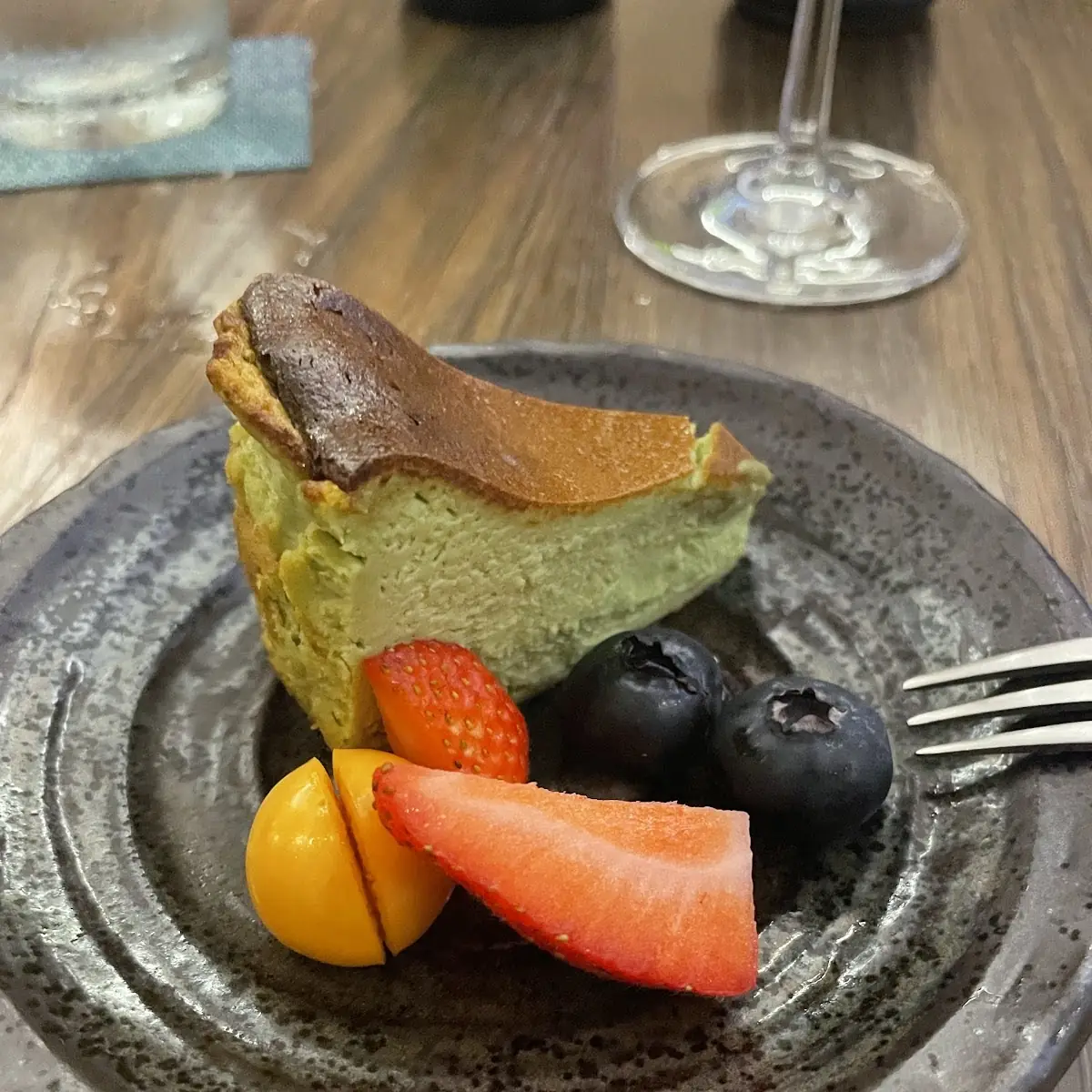 Matcha Basque Cheese Cake