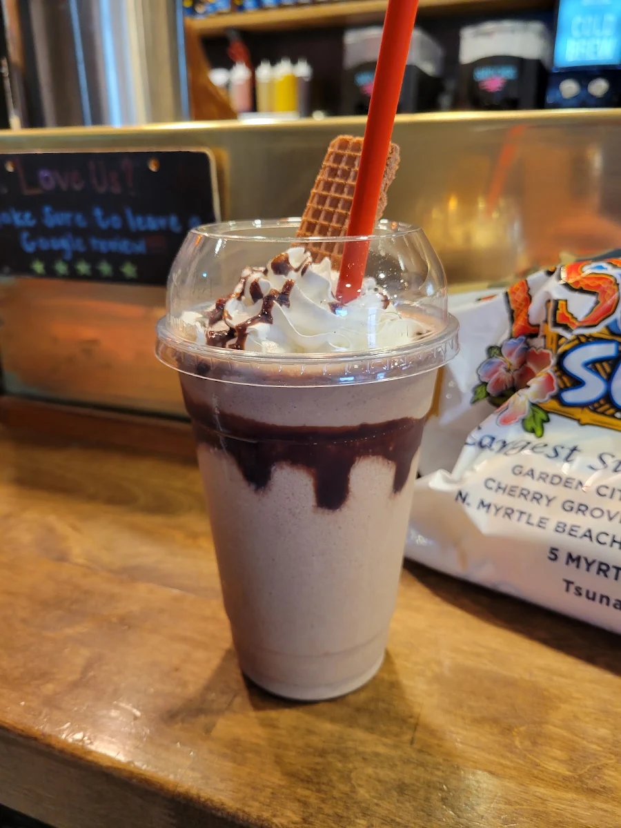 Mocha Frappe with Caramel