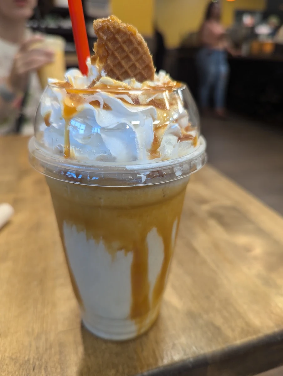 Salted Caramel Frappe