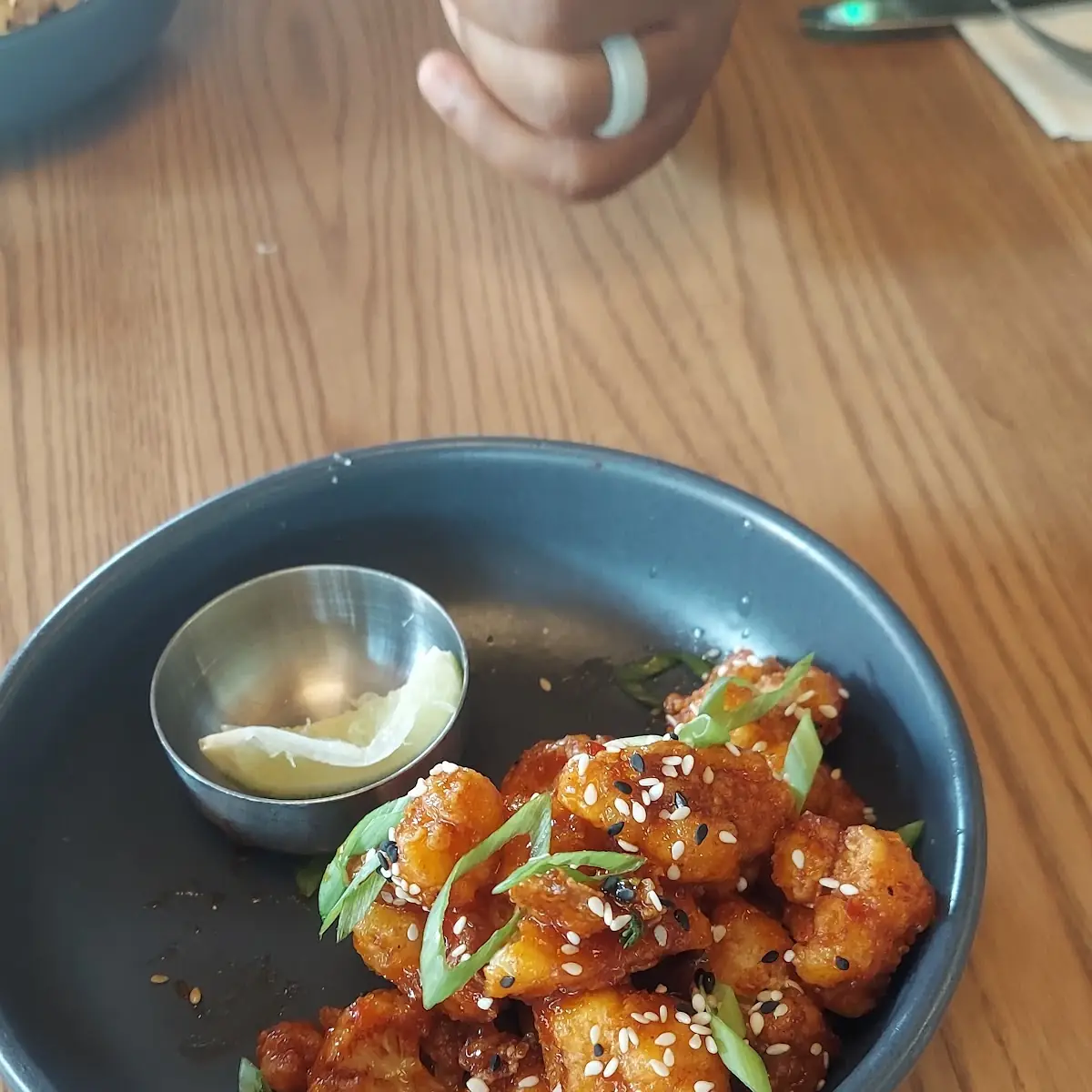 Korean Fried Cauliflower Vegetarian