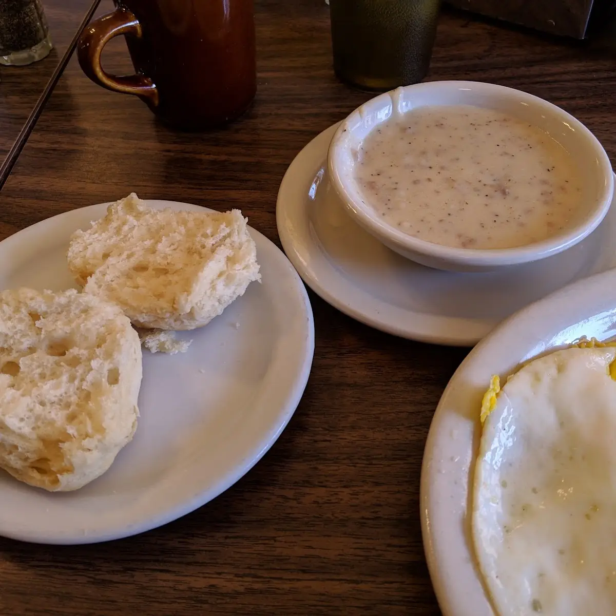 Half Order Biscuits & Gravy & Coffee